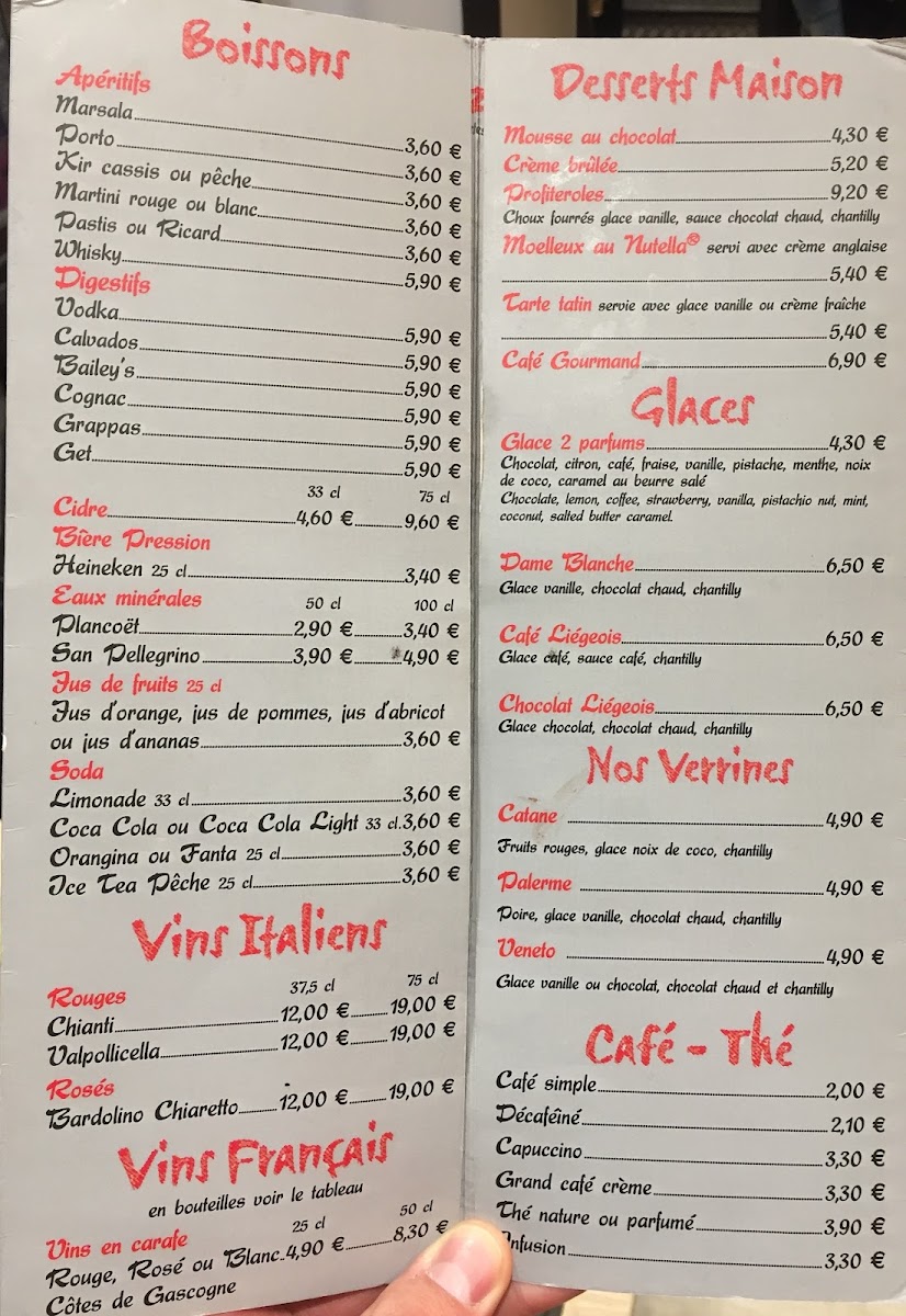 Pizzeria Le Borsalino Menu - Image 4